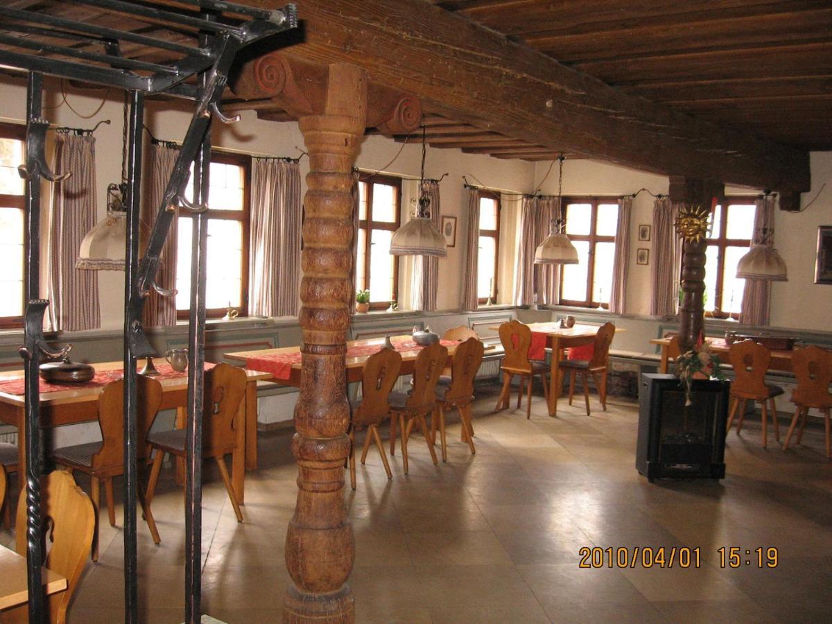 Alte Poststation Goldener Hirsch Hotel Emskirchen Luaran gambar