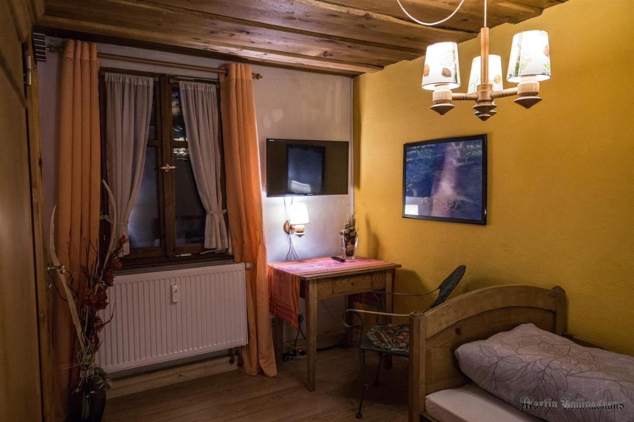 Alte Poststation Goldener Hirsch Hotel Emskirchen Luaran gambar