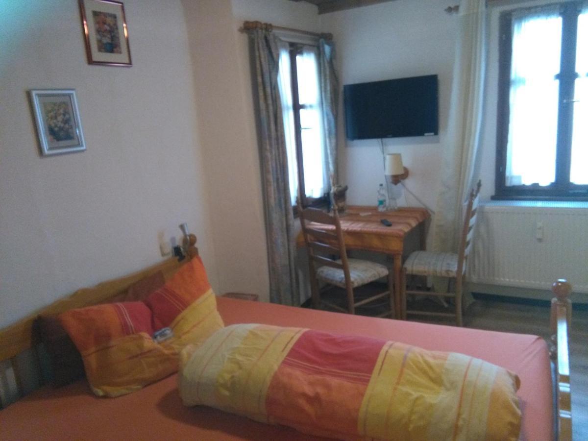 Alte Poststation Goldener Hirsch Hotel Emskirchen Luaran gambar