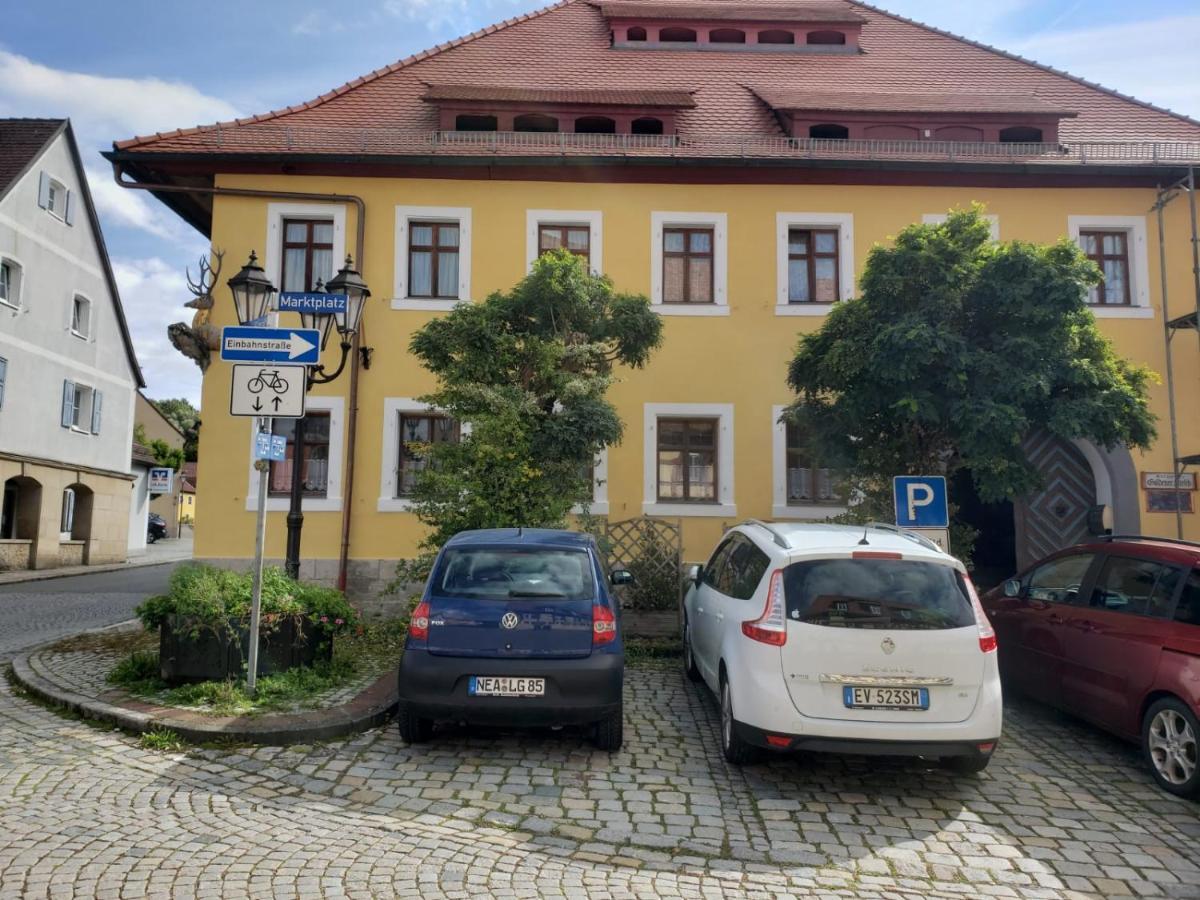 Alte Poststation Goldener Hirsch Hotel Emskirchen Luaran gambar